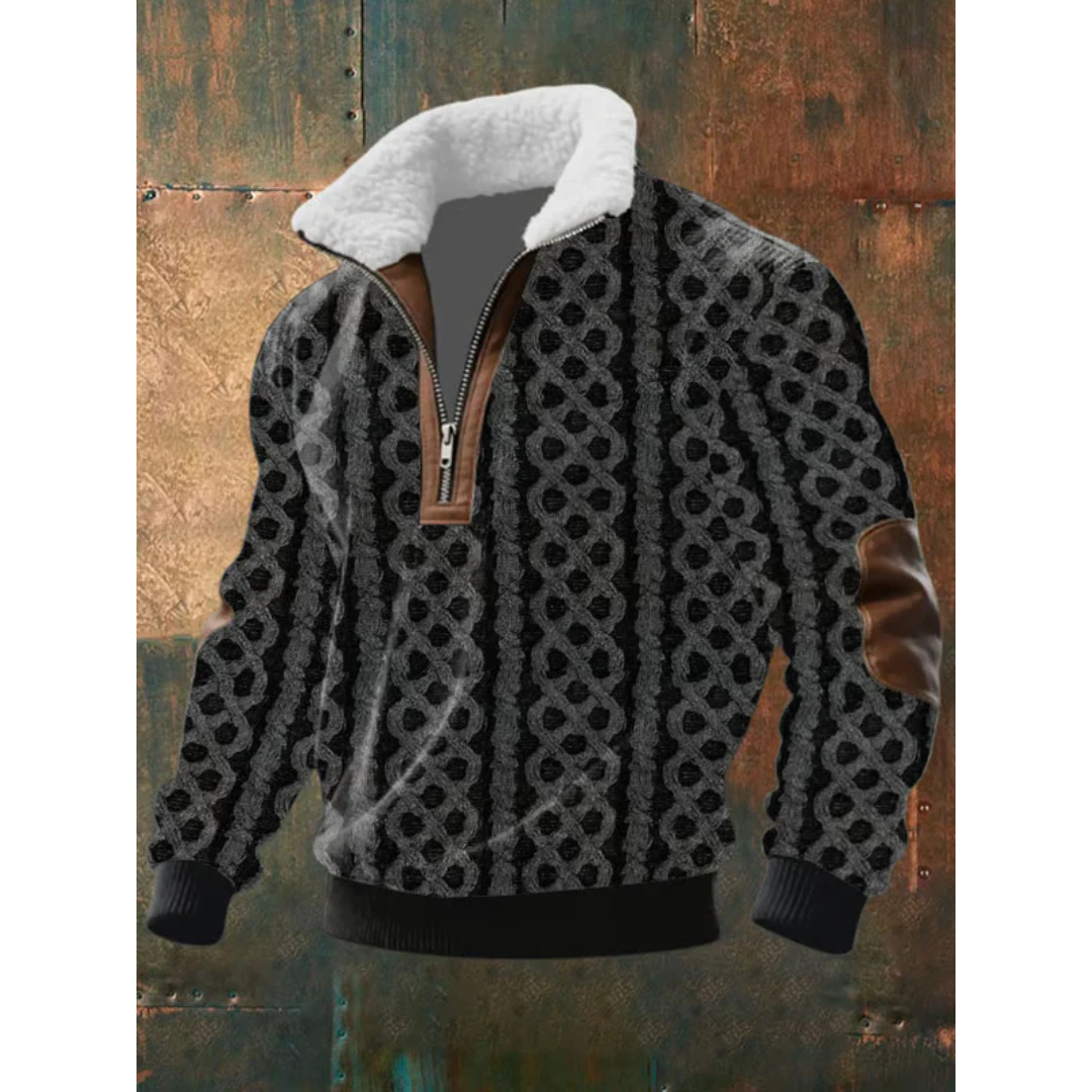Pull Homme Polaire Col Montant Chaud – Florian