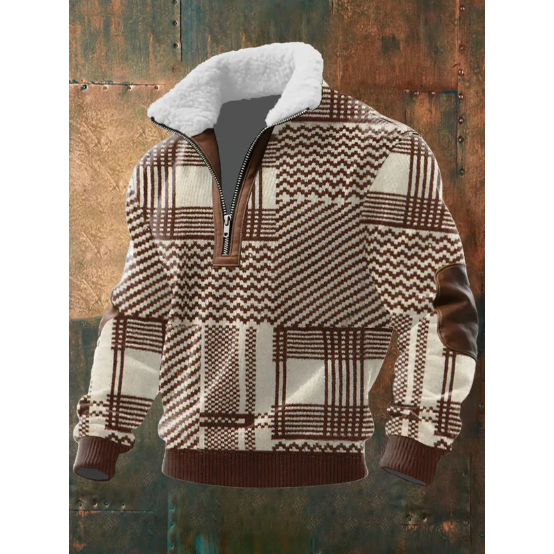 Pull Homme Polaire Col Montant Chaud – Florian