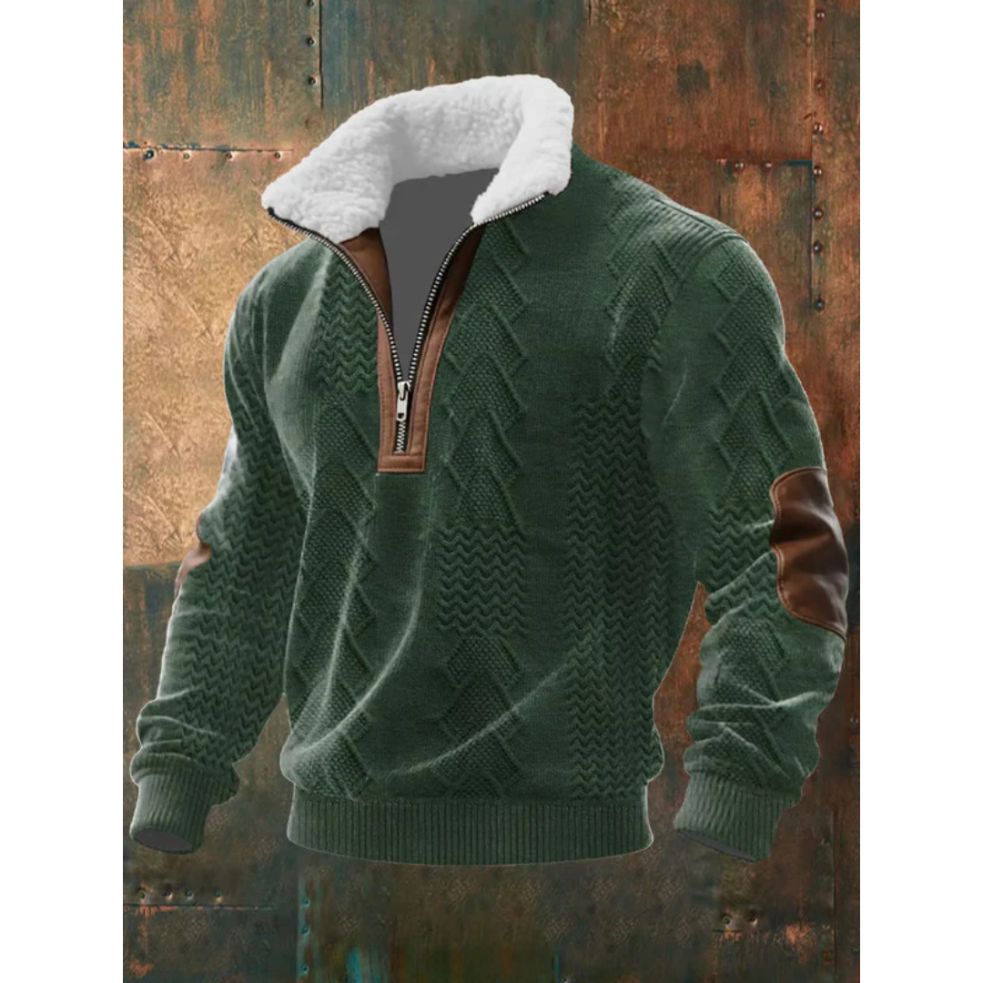 Pull Homme Polaire Col Montant Chaud – Florian
