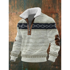 Pull Homme Polaire Col Montant Chaud – Florian