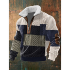 Pull Homme Polaire Col Montant Chaud – Florian