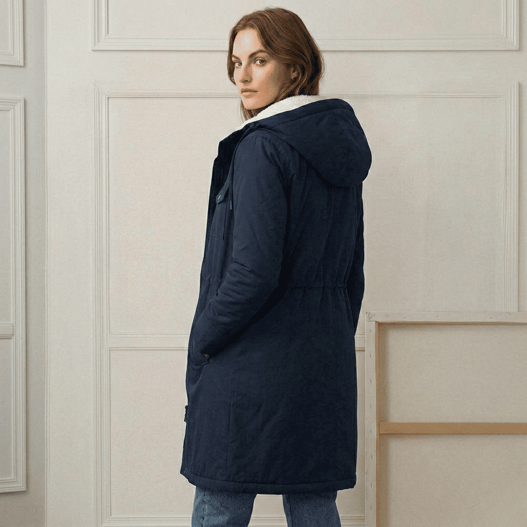 Parka Femme d'Hiver Doublure Polaire
