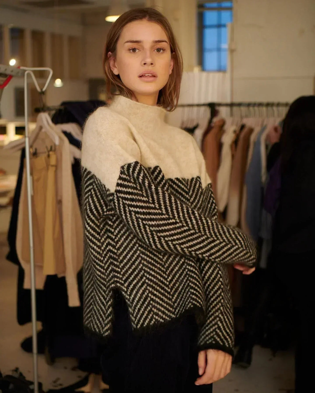 Pull Femme à Col d'Automne – Elina
