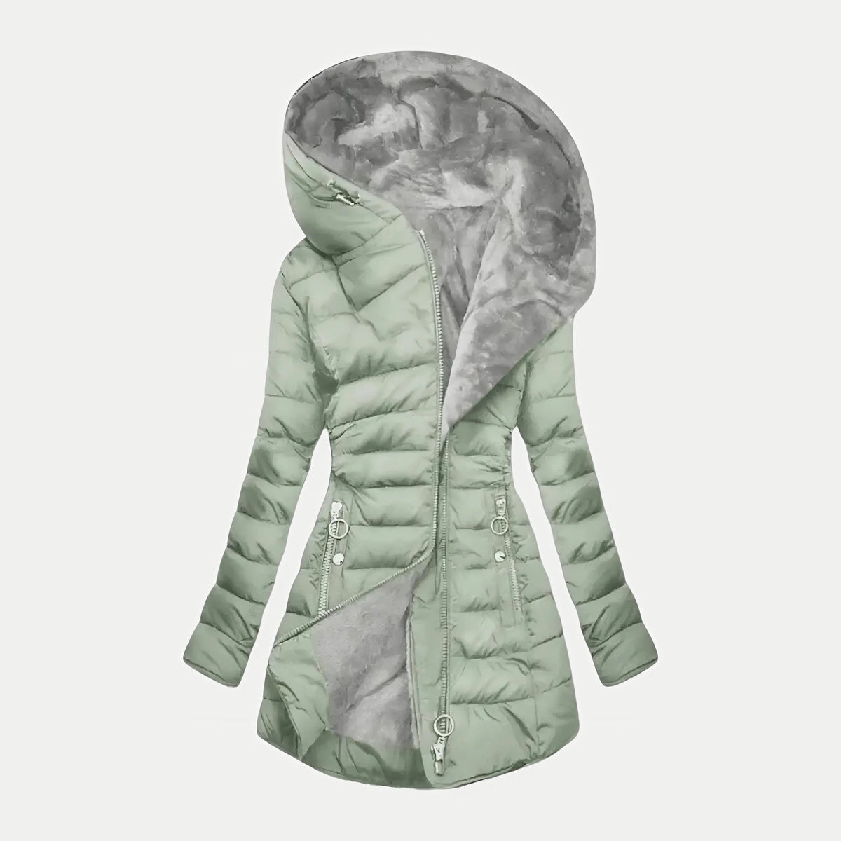 Manteau Femme d'Hiver Doublure Polaire Douce