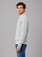 Pull Polo Homme Boutonné Léger à Col