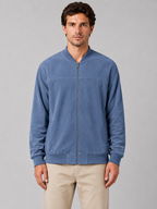Blouson Bomber Homme Zippé Coupe Regular