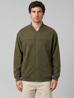 Blouson Bomber Homme Zippé Coupe Regular