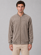 Blouson Bomber Homme Zippé Coupe Regular