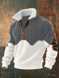 Pull Homme Polaire Col Montant Chaud – Florian