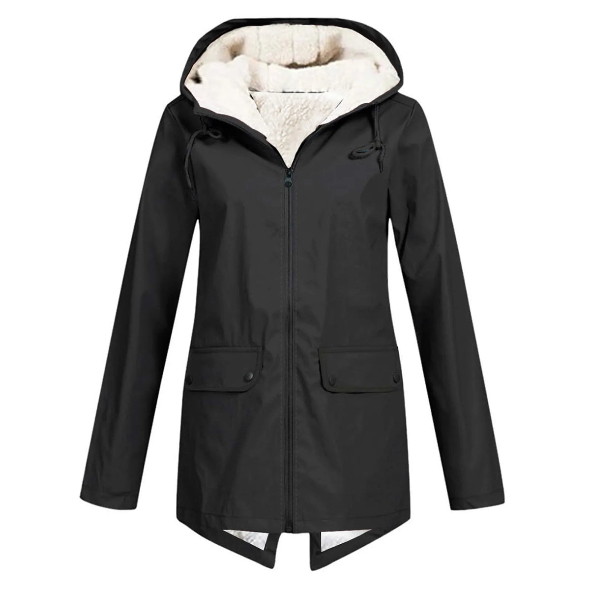Parka Femme Longue Chaude Doublée Polaire