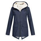 Parka Femme Longue Chaude Doublée Polaire