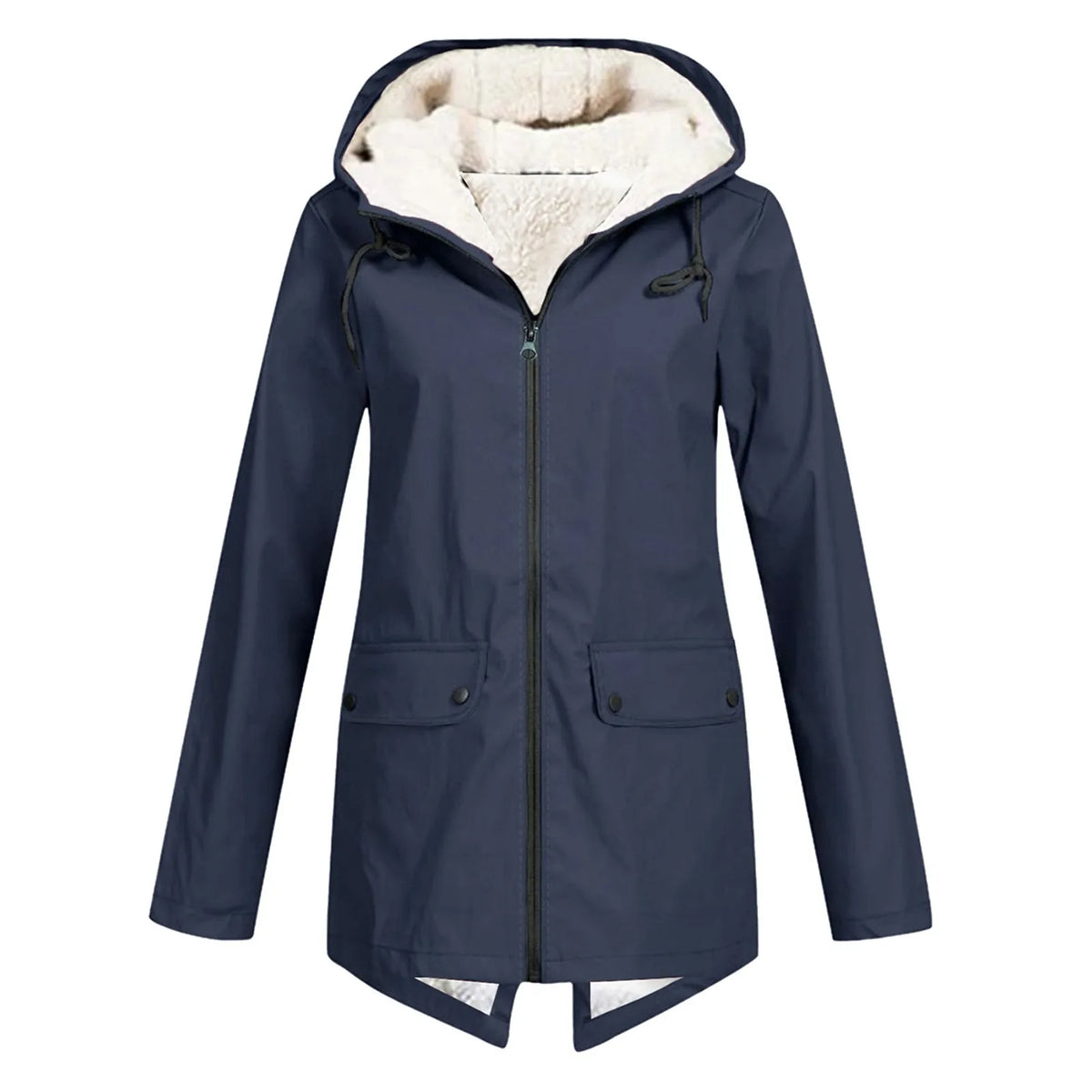 Parka Femme Longue Chaude Doublée Polaire