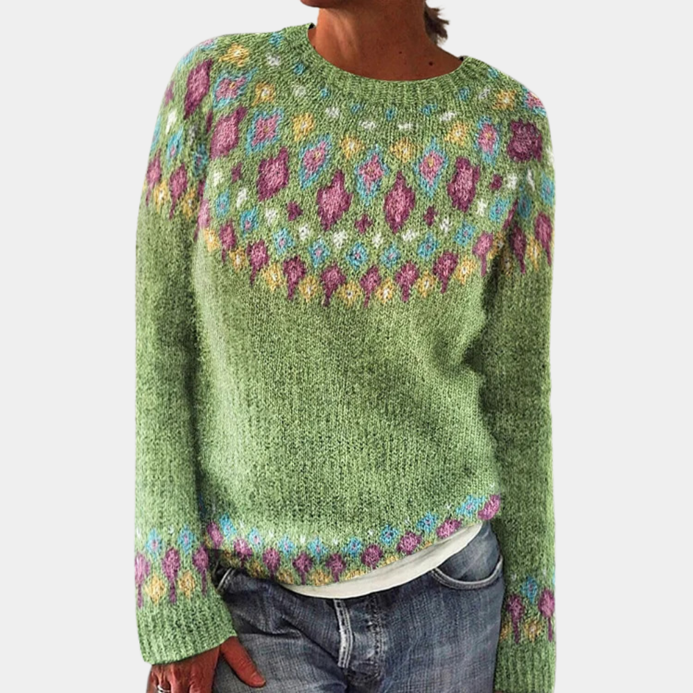 Pull Femme en Maille Chaude d'Hiver – Camille