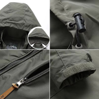 Veste Coupe-Vent Homme Imperméable Capuche Ajustable – Alain