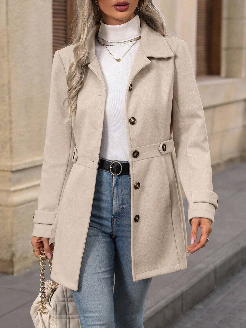 Trench Manteau Femme Classique et Chic