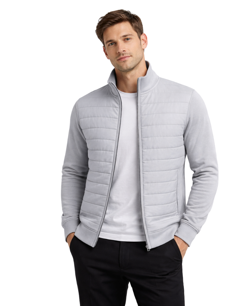 Veste Homme Col Montant en Coton Léger – Ferdie
