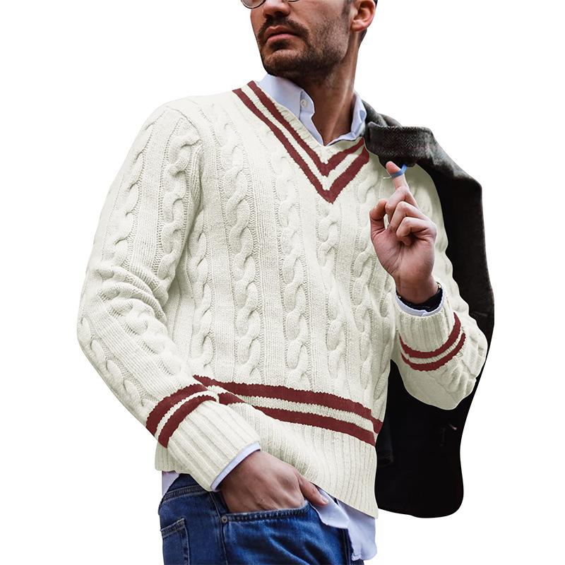 Pull Homme en Cachemire Style Old Money – Adrien