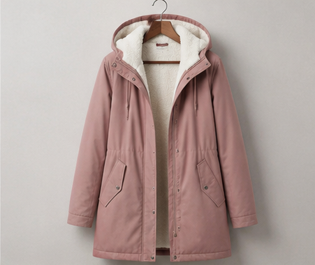Parka Femme d'Hiver Doublure Polaire